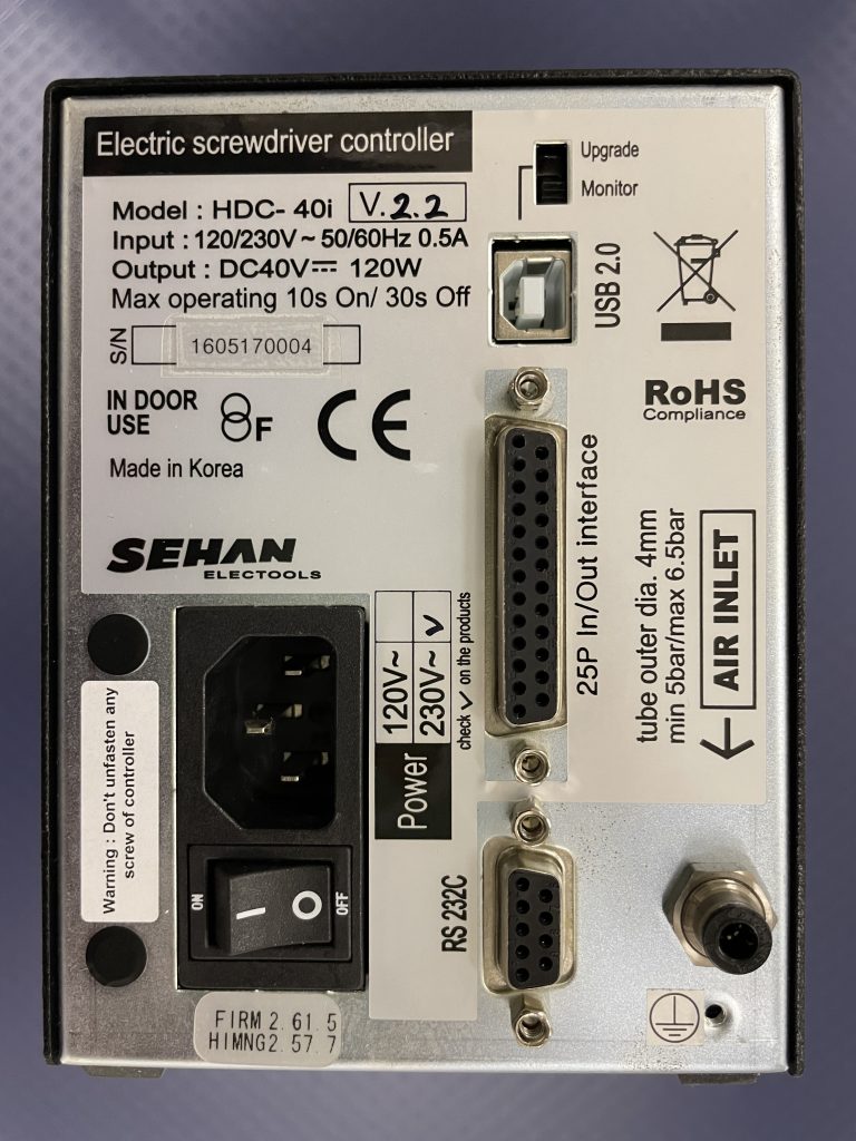 Sehan In House Sehan Hybrid Screwdrivers – SMT Innovation